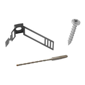D-Line EVFIX16B Ev Fixing Pack 16-21mm Black Kit