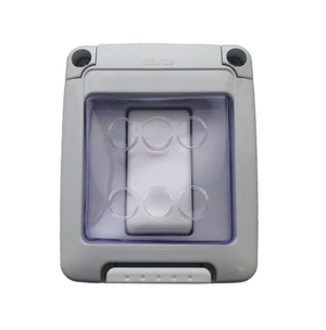 Gewiss GW27831 Weatherproof Outdoor Light Switch IP55 1 Gang 1 Way 16A
