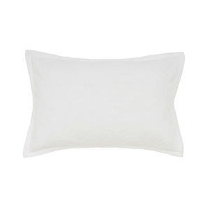 Iris Oxford Pillowcase, White