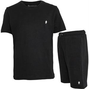 French Connection Boys T-Shirt And Shorts Set Black
