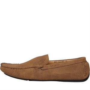 Brave Soul Mens Justin Loafers Tan