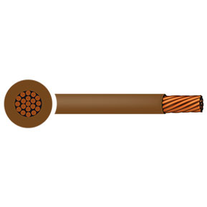 6491X BS EN 50525-2-3 H07V-R 10mm² Single Core PVC Cable Brown