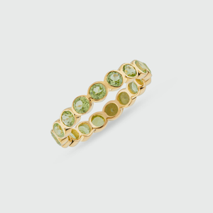Ortigia Green Peridot & Gold Vermeil Ring