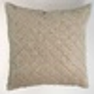 Gregory Quilted European Pillowcase - Linen
