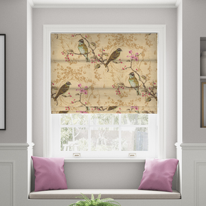 Wonderland, Cream - Roman Blind