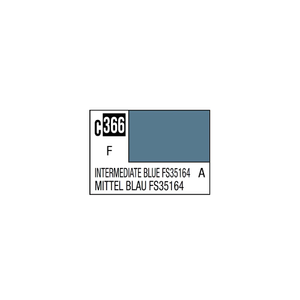 Mr. Hobby Mr. Colour - 366 - Intermediate Blue FS35164 10ml Acrylic Model Paint