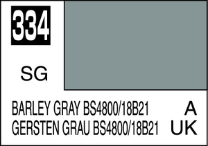 Mr. Hobby Mr. Colour - 334 - Barley Gray BS4800/18B21 10ml Acrylic Model Paint