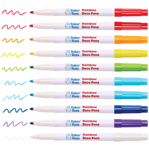 Mehrzweck Acrylstifte in Regenbogenfarben
