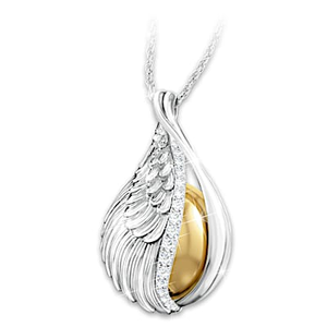 Guardian Angel Pendant Necklace