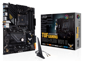 ASUS TUF GAMING B550-PLUS WIFI II AMD B550 DDR4 ATX Motherboard - Socket AM4