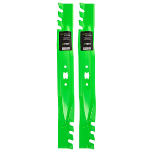 LawnRAZOR Toothed Blade For Craftsman Cub Cadet MTD 742-0741 942-0741A 942-0741 01002810 742-0741A | 2-PACK