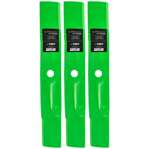 LawnRAZOR High Lift Blade For John Deere M145476 M127500 M127673 UC22009 | 3-PACK