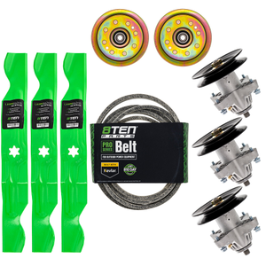Spindle Belt Screw Idler Blade Kit For Cub Cadet White Outdoor Troy-Bilt MK1002394
