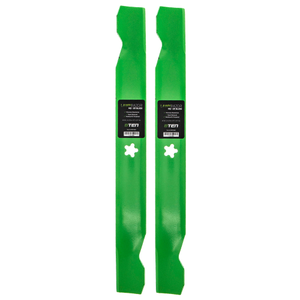 LawnRAZOR Notched High Lift Blade For AYP Poulan Pro Husqvarna 134149 138971 127843 138498 532138971 | 2-PACK
