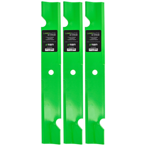 LawnRAZOR Notched Medium Lift Blade For Husqvarna Toro Bad Boy WM132022 112111-02 038-3000-00 32022A | 3-PACK