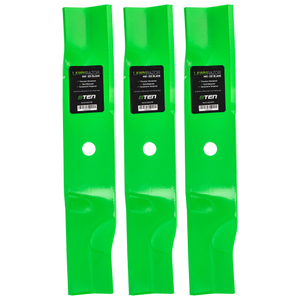 LawnRAZOR High Lift Blade For Cub Cadet Craftsman DeWalt 942-04417 02005017 01005336 742-04417 | 3-PACK