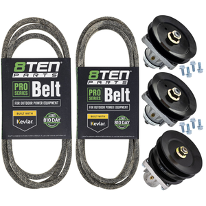 Deck Spindle & Belt Kit For Columbia Toro Troy-Bilt MK1001782