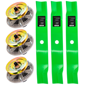 Deck Spindle & Mower Blade Kit For John Deere MK1002296