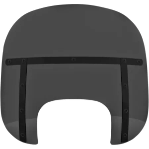 Memphis Shades 13 Inch Fats Windshield 'Night Shades' Dark Black Smoke For Harley Davidson 2018-2023 FLFB/S Fat Boy Models (MEB6010)