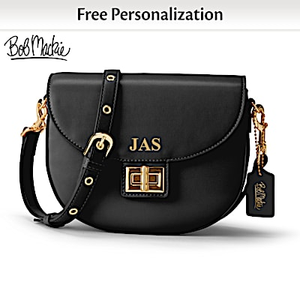 Pasadena Personalized Handbag - Black
