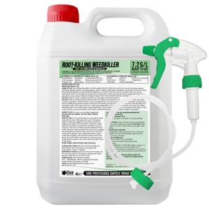 4L Glyphosate Root-Killing Weed Killer with Spray Head Attachment | 7.2g/l Ready-to-Use Solution - 2