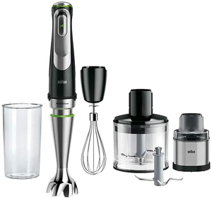 Braun MQ9138XI Hand Blender Chopper & Grinder MultiQuick 9 0.6L 1200w Black 