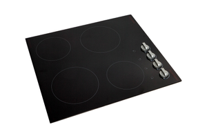 Powerpoint P154CZMA2, 60cm, Ceramic Hob, Black