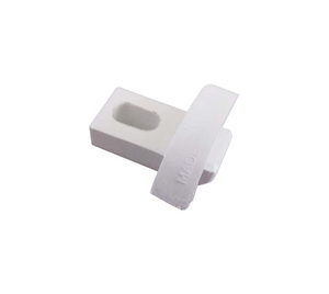 White Curtain Track Brackets