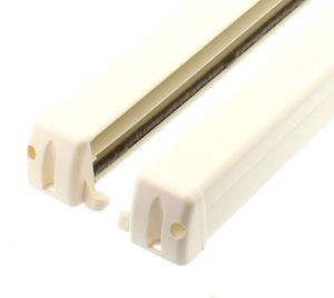 Remis Blind Legs 550mm Pair - RAL9001