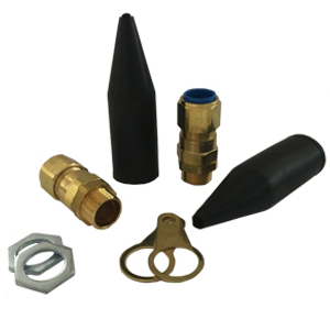 Superlec 20SCXT 20s Type CX Braided Cable Gland Kit ( Pack of 2 )