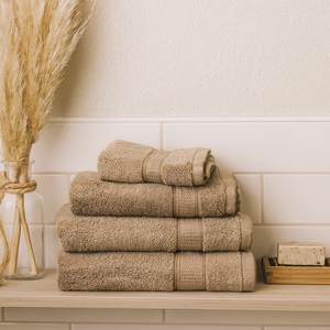500GSM Zero Twist Pebble Signature Cotton Towel Range