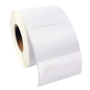 1 Roll 70mm X 50mm Perforated Direct Thermal Labels White - 1000 Labels per Roll