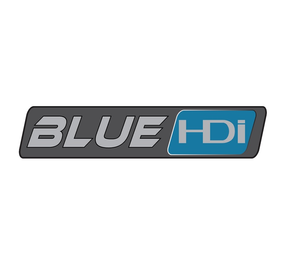 Blue HDi Eco Badge