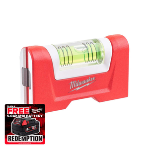 Milwaukee 4932472122 7.6cm Compact Torpedo Level