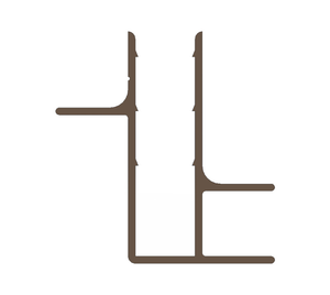 PX1 644 Bunk Capping Brown / Grey 1900mm