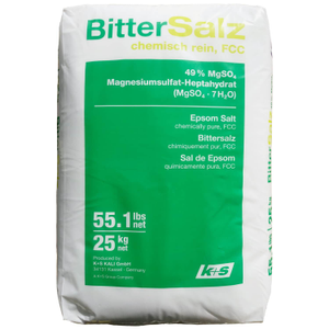 Organic Epsom Salts (BP/FCC Food Grade) 25kg Bag