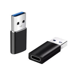 USB-A Male to USB-C Female Adapter USB 3.0 Converter for Charging and Data Sync Up to 5Gbps