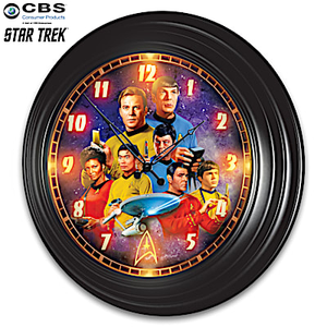 STAR TREK Wall Clock