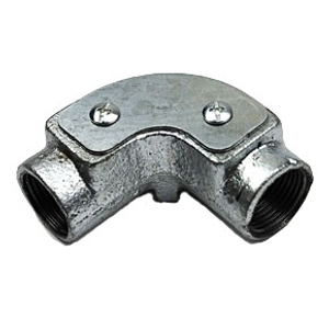 25mm Galvanised Inspection Elbow - G2254
