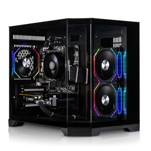 AWD-IT Forge Ryzen 5 5500 6 Core NVIDIA RTX 5060 8GB Desktop PC for Gaming
