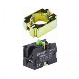 Chint NP2-BZ101 Contact Block N/O with Mounting Block