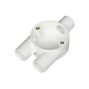 20mm PVC Conduit Y Box White