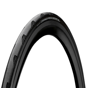 Continental Grand Prix 5000s Tubeless Ready Tyre - Foldable Blackchili Compound 2021: BLACK BLACK 700 x 28c