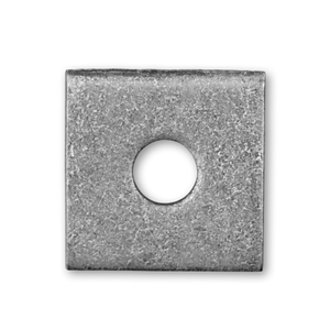 M12 Square Plate Washer 40 x 40 x 5mm M14 Hole to Suit M12 Bolt Hot Dipped Galvanised Each - CF1/12