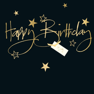 Moonpig Ukg Illustrated Typographic Happy Birthday Card