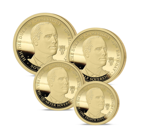 The 2022 Prince William 40th Birthday Gold Prestige Sovereign Proof Set with Free Gift