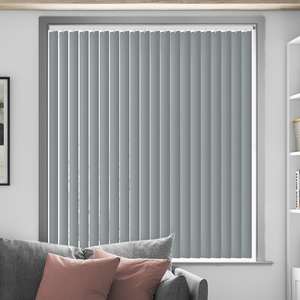 Sorrento (Blackout), Slate Grey - Vertical Blind
