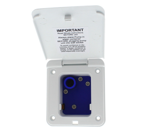 Whale Watermaster Socket White Pressure Switched