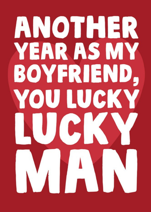 Another year as my boyfriend