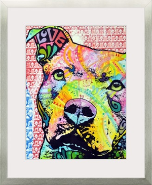 Thoughtful Pit Bull I